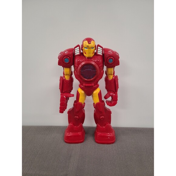 2015 Playskool Heroes Marvel Super Hero Adventures Mech Armor Iron Man - Picture 1 of 8